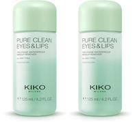 KIKO Milano Pure Clean Eyes&Lips, Desmaquillante Bifásico Para Ojos Y Labios (Paquete de 2)