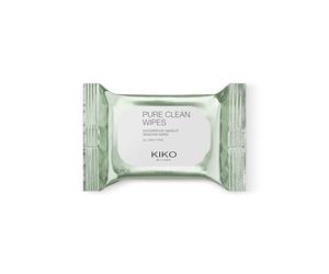 KIKO Milano Pure Clean Wipes Mini, Toallitas Desmaquillantes Para El Rostro, El Contorno De Los Ojos Y Los Labios En Formato Mini