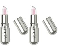KIKO Milano Secret Oil Core Lip Balm 02, Bálsamo Labial Nutritivo Con Corazón De Aceite Brillante (Paquete de 2)