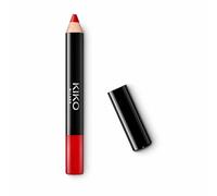 Kiko Milano Smart Fusion Creamy Lip Crayon 07 Lápiz de Labios para Llevar, Cherry Red