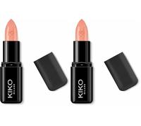 KIKO Milano Smart Fusion Lipstick 402, Labial Rico Y Nutritivo Con Acabado Brillante (Paquete de 2)