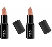 KIKO Milano Smart Fusion Lipstick 433, Labial Rico Y Nutritivo Con Acabado Brillante (Paquete de 2)