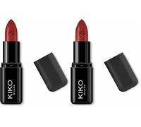 KIKO Milano Smart Fusion Lipstick 435, Labial Rico Y Nutritivo Con Acabado Brillante (Paquete de 2)