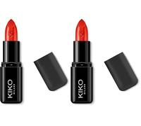 KIKO Milano Smart Fusion Lipstick 460, Labial Rico Y Nutritivo Con Acabado Brillante (Paquete de 2)
