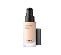 KIKO Milano Unlimited 24H Matte Foundation - Tono 1 CR Cool Rose | Base de Maquillaje | Cobertura Modulable | Larga Duración | Acabado Uniforme
