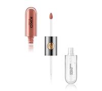 KIKO Milano Unlimited Double Touch - Tono 103 Natural Rose | Labial Líquido 2 Pasos | Color + Brillo | Duración 12 Horas | Sin Transferencia | Luminoso