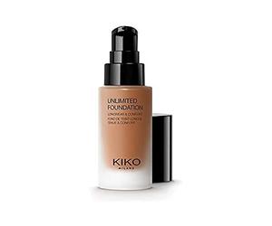 Kiko Milano Unlimited Foundation 9.5 Neutral Base de Maquillaje Fluida de Larga Duración