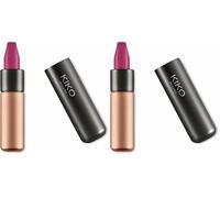 KIKO Milano Velvet Passion Matte Lipstick 314 | Barra De Labios De Color Mate (Paquete de 2)