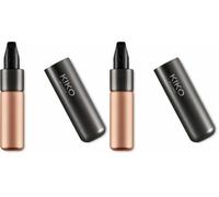 KIKO Milano Velvet Passion Matte Lipstick - Tono 325 Black (Paquete de 2)