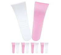 Kikumi 10 Uds Crema Depilatoria Espátula Stick Salón de Casa Aplicador de Máscara Facial Raspador Herramientas de Belleza