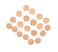 Kikumi 20 7 5mm Corchos de Agua de Trompeta 8 × 6 × 1 20 Piezas 9 5mm Reparación de Trompeta Trombón Almohadillas de Corcho Piezas Accesorios para Instrumentos Musicales