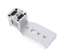 Kikumi Base de Cuello de Montaje en Trípode Apta para Lentes EF 100 a 400 Mm F4.5 a 5.6L IS II Soporte de Cuello de Lente de Aleación de Aluminio con Orificios Roscados de 1/4 3/8