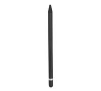 Kikumi Bolígrafos Stylus para Escribir sin Problemas, Punta de Fibra Silenciosa, Bolígrafo de Pantalla Táctil Stylus Colorido Preciso Antiarañazos para Tabletas de Teléfono (Negro)
