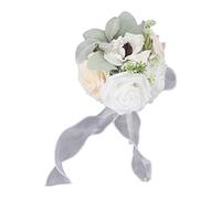 Kikumi Bouquet de Boda Color Vívido Sosteniendo Flores Románticas Hechas a Mano Elegante con Flores de la Fiesta de la Fiesta del Jardín (#5)