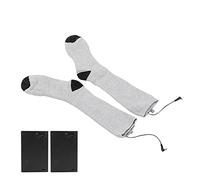 Kikumi Calcetines Calefactables, Calcetines Calefactores con Batería Recargable para Hombres y Mujeres con Calefacción por Infrarrojos y Promoción de la Circulación Sanguínea,