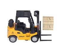 Kikumi Carretilla Elevadora de Juguete, Carretilla Elevadora, Juguete de Construcción, Vehículo Técnico, para Niñas a Partir de 3 Años