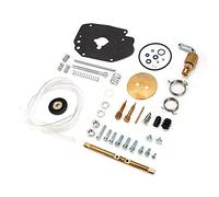Kikumi Kit de Restauración de Reparación de Carburador R134, Juego Completo Profesional Pequeño y Liviano con Componentes de Goma Metálica para Carburador Super E