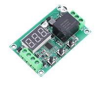 Kikumi Módulo de Sensor de Corriente de Rango 0-10A, relé de Detección de Corriente CC Preciso con Pantalla Digital, Protección contra Sobrecarga para Aplicaciones Industriales