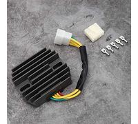 Kikumi Rectificador Regulador de Voltaje Rectificador Regulador de Potencia de Componentes Eléctricos con Aletas de Disipador de Calor Grandes para 400 500 Bearcat 454
