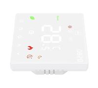 Kikumi Termostato Inteligente Pantalla Táctil Termostato de Calefacción por Suelo Radiante Programable Calentador de Agua de Caldera de Gas con Función de Temperatura Constante 90-240V