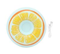 Kikumi undefinedElectric Hand Warmer 3 Gears Rechargeable Doughnut Shape Mini Hand Warmer for Office Outdoor