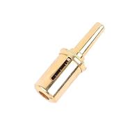 Kikumi Válvula de Reducción de Presión del Corrector de Entrenamiento Respiratoria, Entrenador de Respiración Bocadilla Ergonómica, Asistente de Corrección de Postura (Oro)