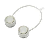 Kikumi Ventilador Colgante de Cuello Plegable de 3 Engranajes Silencio 3 Niveles Collo Plegable de 3 Niveles Ventilador Colgante de Cuello para la Escuela 1600máh (Verde con hielo)