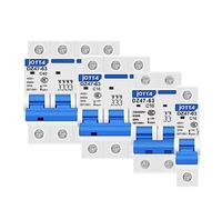 KILKCWFNH Interruptor automático MCB DZ47 1P 2P 3P 4P 6A/10A/16A/20A/32A/40A/50A/63A 400V Tipo C, montaje en carril DIN de 35 mm, capacidad de interrupción 6KA(32a,3P)