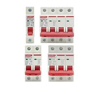 KILKCWFNH Mini disyuntor Solar de CC 1000 V, 1P, 2P, 3P y 4P, con protección contra sobrecargas de 6 A, 10 A, 16 A, 20 A, 25 A, 32 A, 40 A, 50 A y 63 A.(32A,1P)