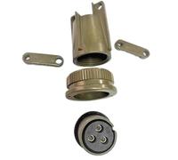 KILKCWFNH MS3106E14S-1S - Conector de enchufe de aviación impermeable serie MS5015 Circular MIL, especificación MS3106E 14S-1S