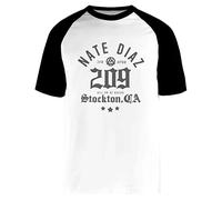 Kill Or Be Killed - Nate Diaz Camiseta De Béisbol Unisex Blanca De Manga Corta