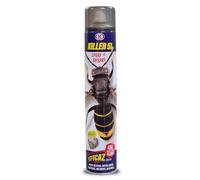 Killer 51 spray contra AVISPAS 750ml - Impex. Insecticida con valvula de largo alcance hasta 4 metros. Insecticida para avispas, velutina, avispones... Triple efecto.