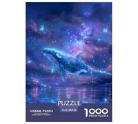 Killer Balena 1000 Piezas Rompecabezas Juego De Familia Impresionante Maravilloso Puzzle Bonita Decoración Rompecabezas para Regalos De Viaje, Presente 52x38cm/1000pcs