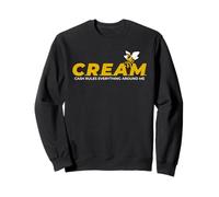 Killer Bee C.R.E.A.M. Cash gobierna Todo a mi Alrededor Cream Sudadera