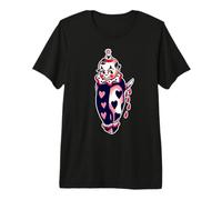 Killer Clown Kewpie Baby Doll Tradicional Tatuaje Flash Camiseta Premium