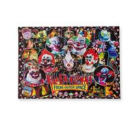Killer Klowns from Outer Space Kollage B - Rompecabezas de 1000 piezas para adultos | 28 x 20 pulgadas