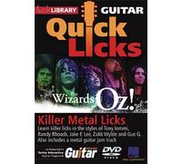 Killer metal licks (dvd) (dvd): Style: Tony Iommi, Randy Rhoads, Jake E. Lee, Zakk Wylde, Gus G.