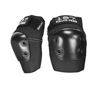 Killer Pads Equipo de protección elbowpads Slim, Todo el año, Unisex, Color Negro - Negro, tamaño Large