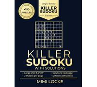 Killer Sudoku: 150+ Puzzles with Solutions: Brain-Teasing Logic Puzzles with Instant Solutions and Ample Note-Taking Space: Zoek de Verschillen: Een ... & Kaarten Inclusief Visuele Oplossingen