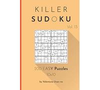 Killer Sudoku: 200 Easy Puzzles 10x10 vol. 13