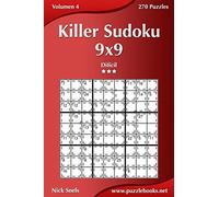 Killer Sudoku 9x9 - Difícil - Volumen 4 - 270 Puzzles