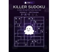 Killer Sudoku for Adults: 100 Large Print Puzzles, Easy to Hard