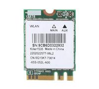 Killer Wireless AC 1535 Dual Band 80211ac NGFF M2 867Mbps Bluetooth 41 Tarjeta de Red inalámbrica de Juego para computadoras portátiles y ultrabooks