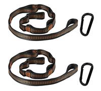 KILLIAN'S Store Correas para hamaca, paquete de 2 unidades, 2 m, para acampar al aire libre, accesorios para árbol de yoga, columpio, cinturón colgante, sistema de suspensión de bucle de extensión