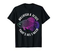 killifish y jesus eso es todo lo que necesito Diseño para un amante de los peces Camiseta