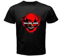 Killing Joke Punk Rock Band Logo Men's T-Shirt Unisex Black Cotton Print tee Shirts M