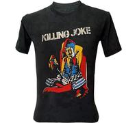 Killing Joke Punk Rock Band Men's T-Shirt Unisex Black Cotton Print tee Shirts M