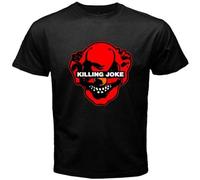 Killing Joke Punk Rock Logo Men's T-Shirt Unisex Black Cotton Print tee Shirts S