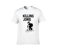 Killing Joke Requiem Punk Noise Rock Retro 1626 Men's T-Shirt Unisex White Cotton Print tee Shirts M