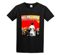Killing Joke The Singles Collection Men's T-Shirt Unisex Black Cotton Print tee Shirts XL